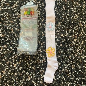 Girls Tights Bundle of 3 pairs